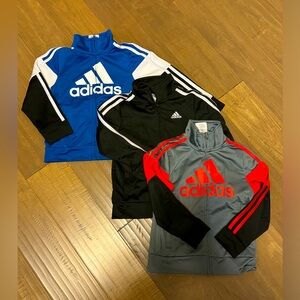 Adidas zip up jackets